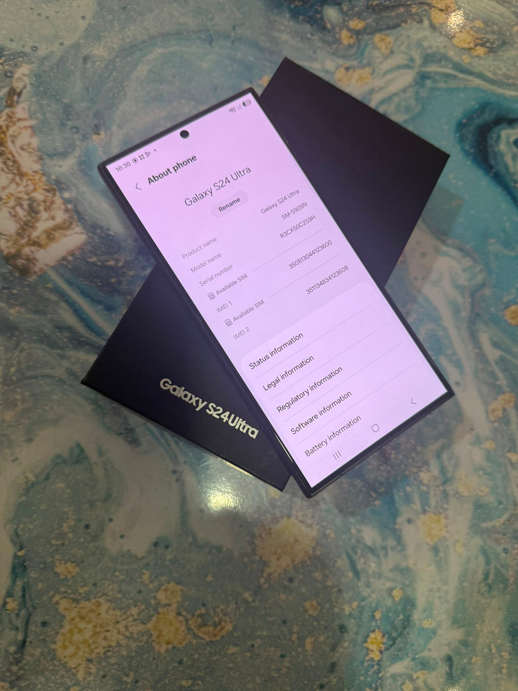 Samsung Galaxy S24 Ultra - 256GB - Black