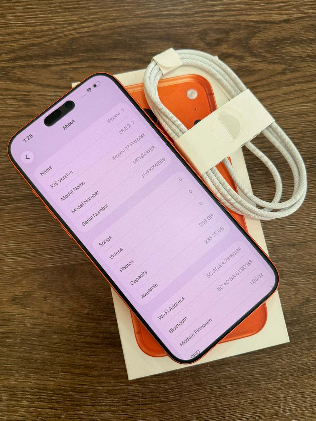 iPhone 17 Pro Max 256GB - Orange